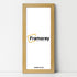 Panoramic Size Pine Picture Frames Wall Decor Frame
