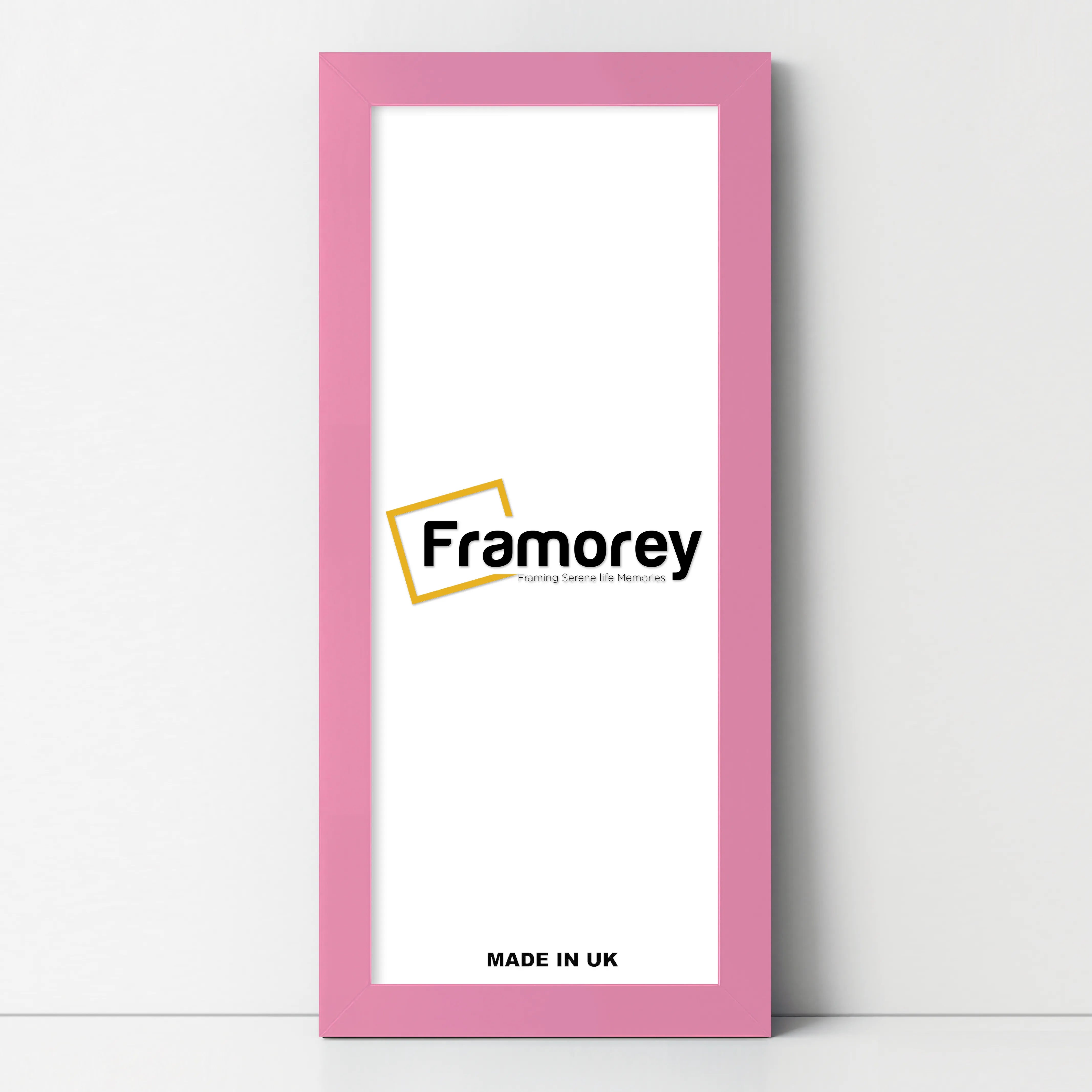 Panoramic Size Pink Picture Frames Wall Decor Frame