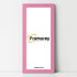Panoramic Size Pink Picture Frames Wall Decor Frame