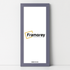 Panoramic Size Purple Picture Frames Wall Decor Frame