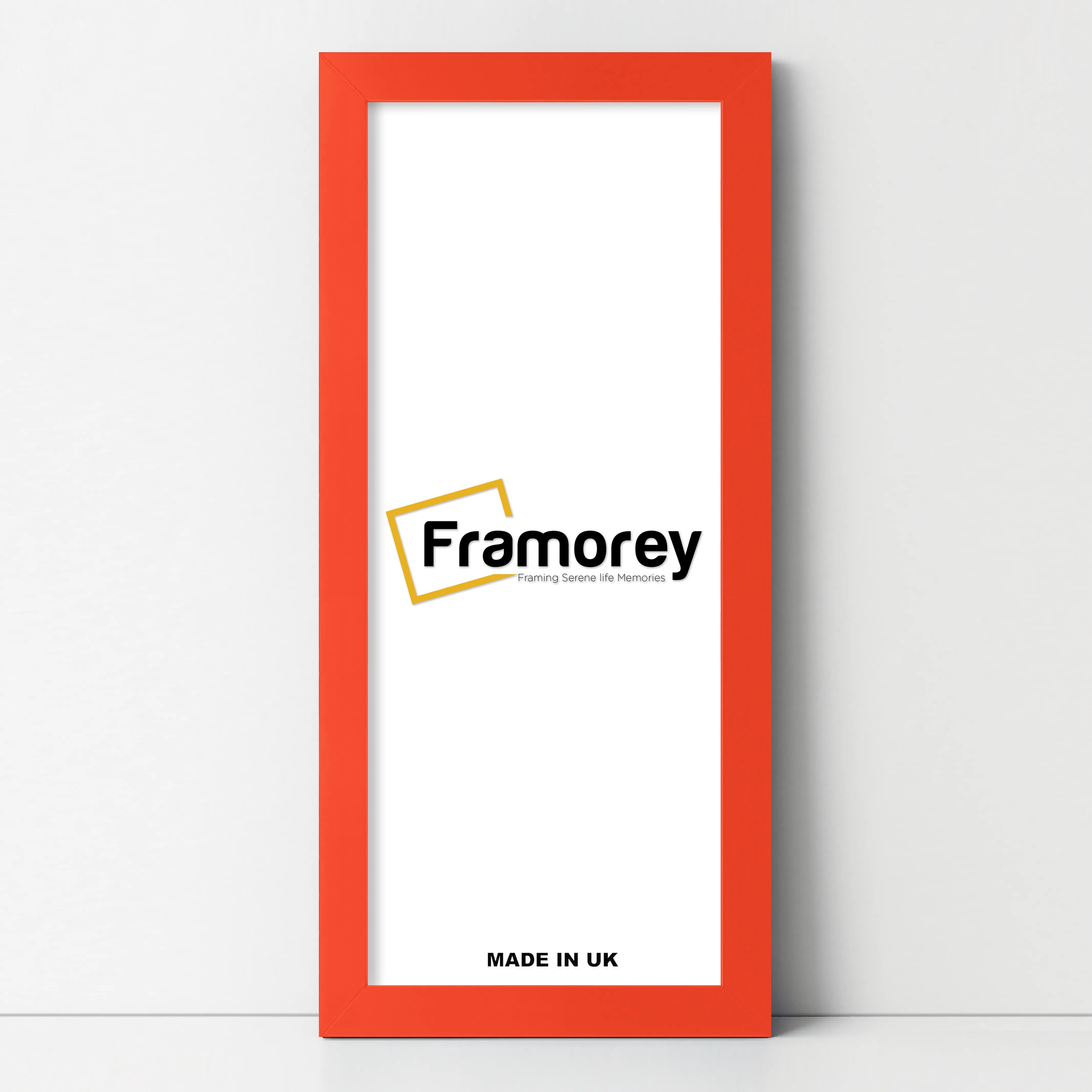 Panoramic Size Red Picture Frames Wall Decor Frame