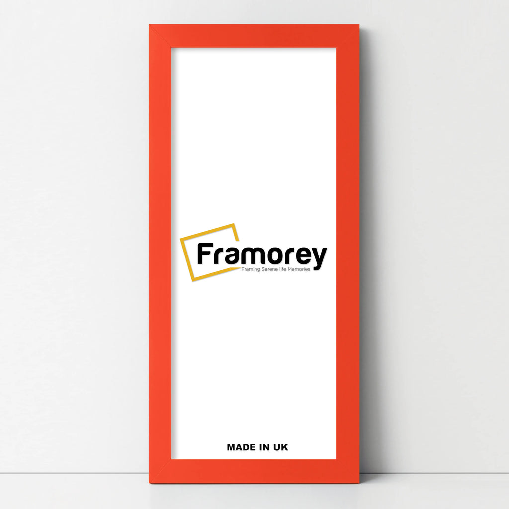 Panoramic Size Red Picture Frames Wall Decor Frame