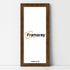 Panoramic Size Rustic Oak Picture Frames Wall Decor Frame