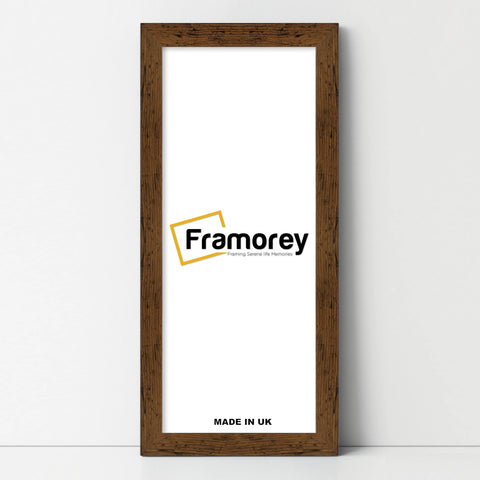 Panoramic Size Rustic Oak Picture Frames Wall Decor Frame