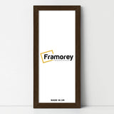 Panoramic Size Walnut Picture Frames Wall Art Frame