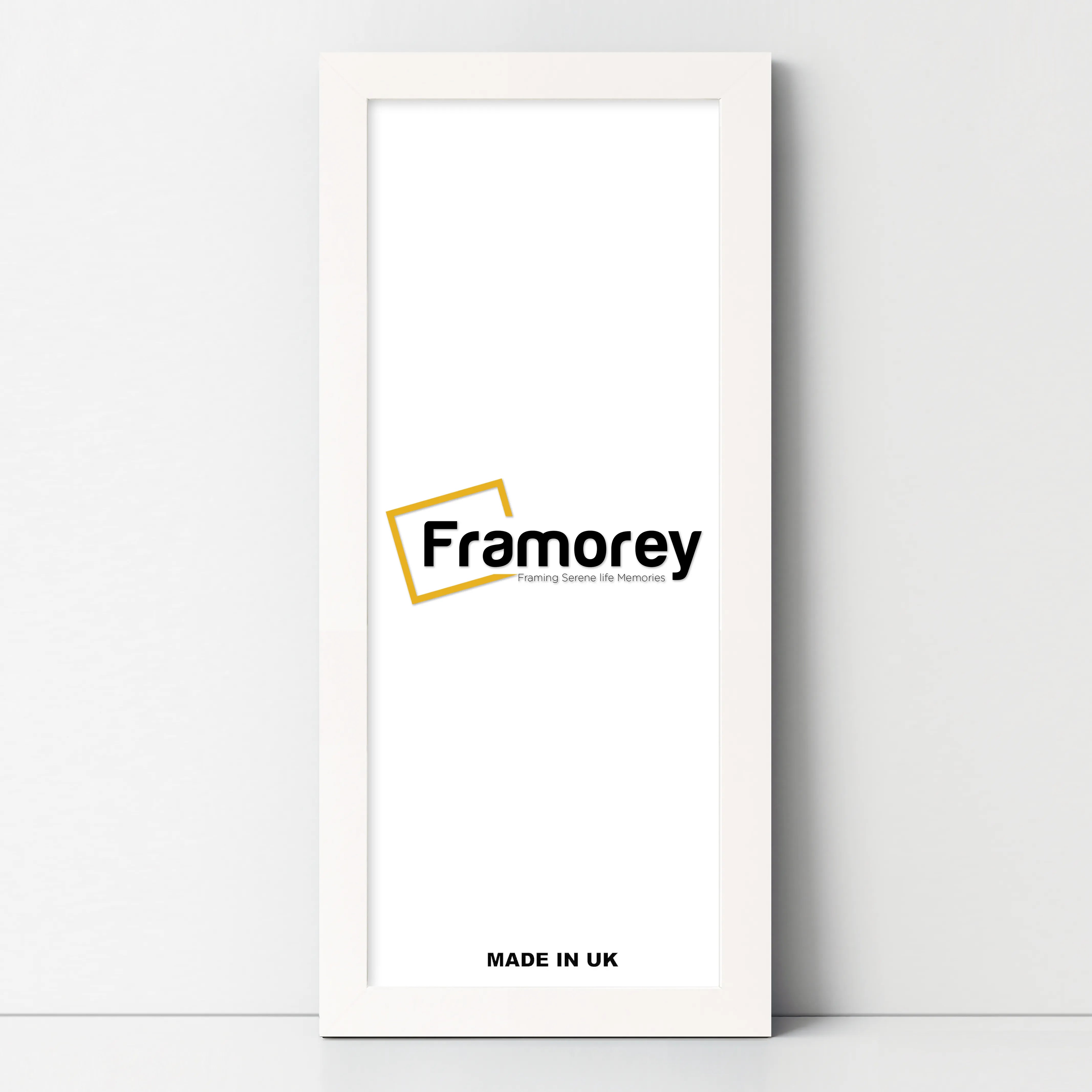 Panoramic Size White Picture Frames Wall Art Frame