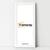 Panoramic Size White Picture Frames Wall Art Frame