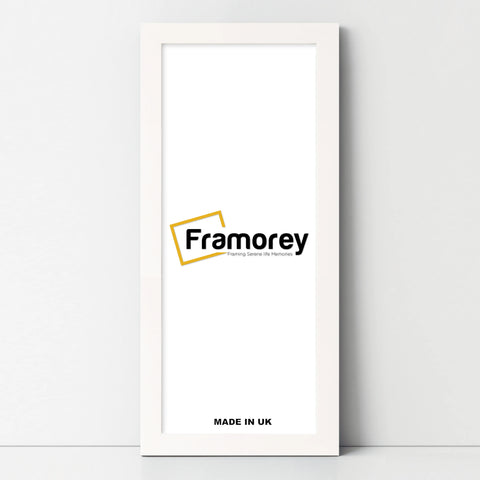 Panoramic Size White Picture Frames Wall Art Frame
