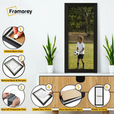 Panoramic Size Ash Black Picture Frames Wall Decor Frame