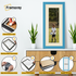 Panoramic Blue Picture Frame With Ivory Mount Wall Decor Frame