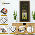 Panoramic Dark Oak Picture Frame With Black Mount Wall Decor Frame