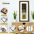 Panoramic Dark Oak Picture Frame With White Mount Wall Decor Frame