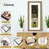 Panoramic Oak Picture Frame With White Mount Wall Decor Frame