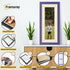 Panoramic Purple Picture Frame With Ivory Mount Wall Decor Frame