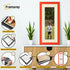 Panoramic Red Picture Frame With Ivory Mount Wall Decor Frame