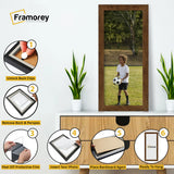 Panoramic Size Rustic Oak Picture Frames Wall Decor Frame