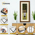 Panoramic Rustic Oak Picture Frame With Ivory Mount Wall D?cor Frame