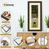 Panoramic Walnut Picture Frame With Ivory Mount Wall Decor Frame