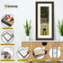 Panoramic Walnut Picture Frame With White Mount