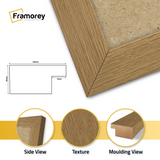 Oak Picture Photo Frames Handmade Wooden Effect Poster Frames