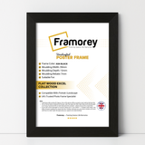 Black Picture Photo Frames Handmade Wooden Effect Poster Frames