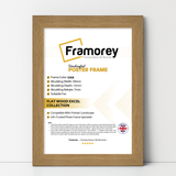 Oak Picture Photo Frames Handmade Wooden Effect Poster Frames