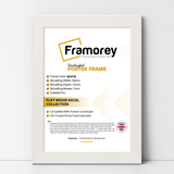 White Picture Photo Frames Handmade Wooden Effect Poster Frames