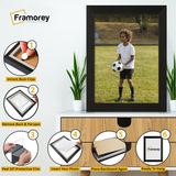 Black Picture Photo Frames Handmade Wooden Effect Poster Frames