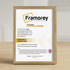 A4 Size Picture Frame 21x29.7cm Photo Frame Wall Mount or Desk
