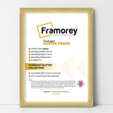 Glitter Sparkle Gold Picture Frame Photo Print Frame