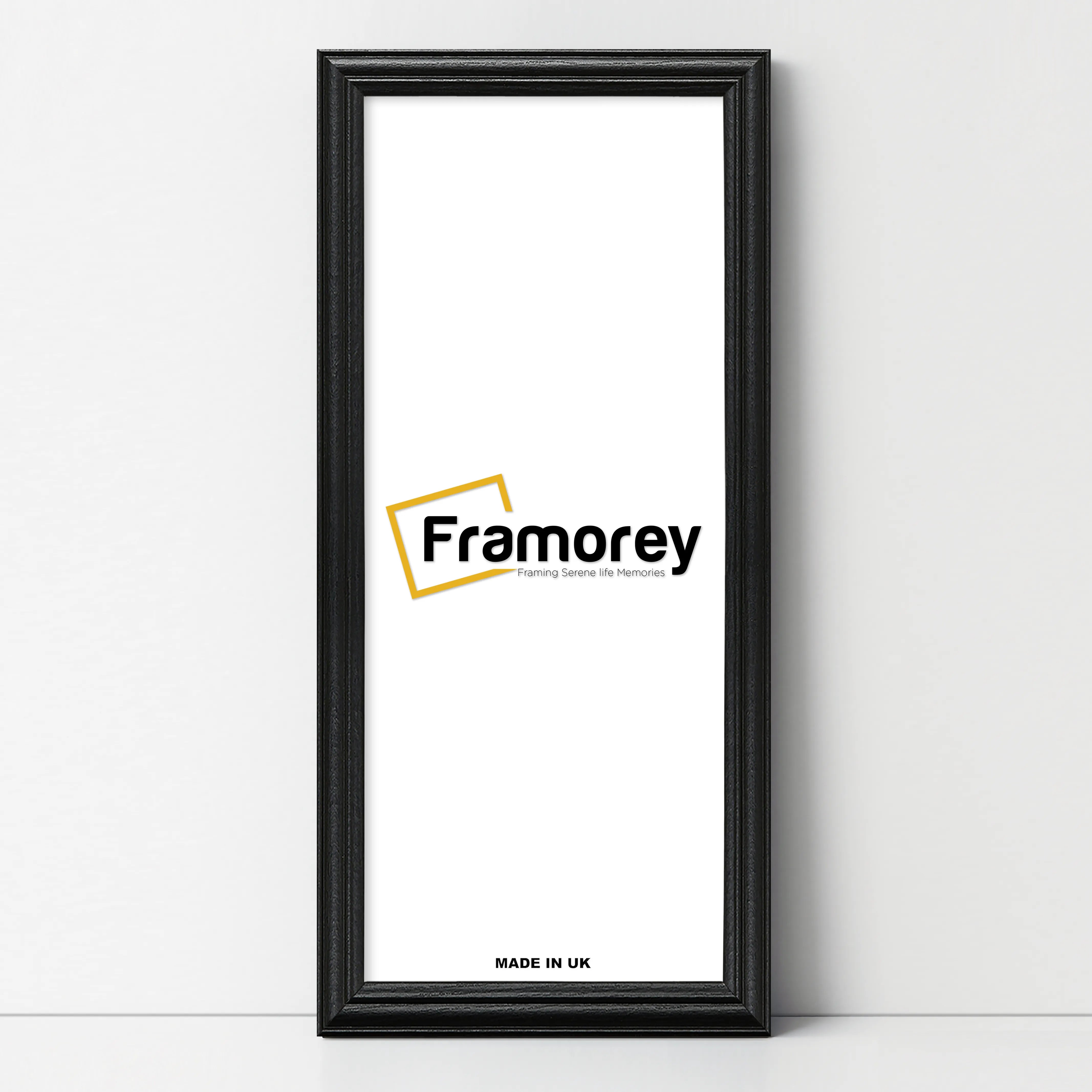 Panoramic Black Picture Frames with Wall Art and Stunning UK Designs