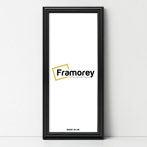 Panoramic Black Picture Frames with Wall Art and Stunning UK Designs