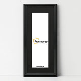 Antique Style Panoramic Black Picture Frame With Black Mount Photo Frame