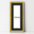 Antique Style Panoramic Gold Picture Frame Wall Art Frame With Black Mount