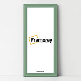 Antique Style Panoramic Green Picture Frame Without Mount Photo Frame