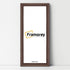 Antique Style Panoramic Mahogany Picture Frame Wall Art Photo Frame