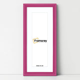 Antique Style Panoramic Pink Picture Frame Photo Frame With White Mount