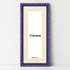 Antique Style Panoramic Purple Wall Art Photo Frame With Ivory Mount