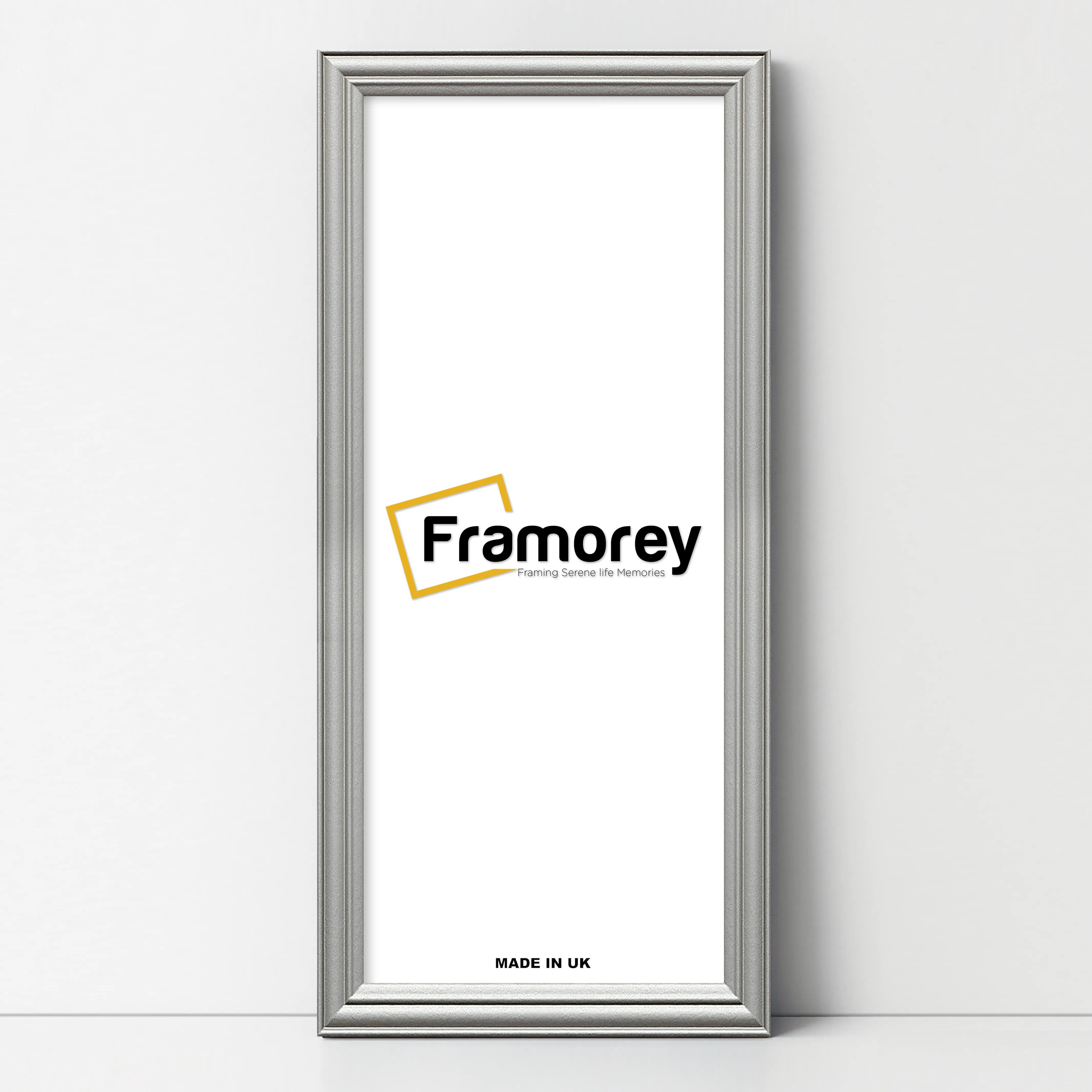 Antique Style Panoramic  Size Silver Picture Frame Wall Art Photo Frame