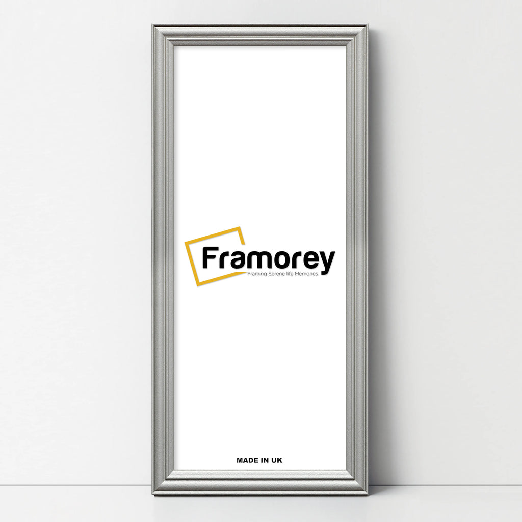 Antique Style Panoramic  Size Silver Picture Frame Wall Art Photo Frame