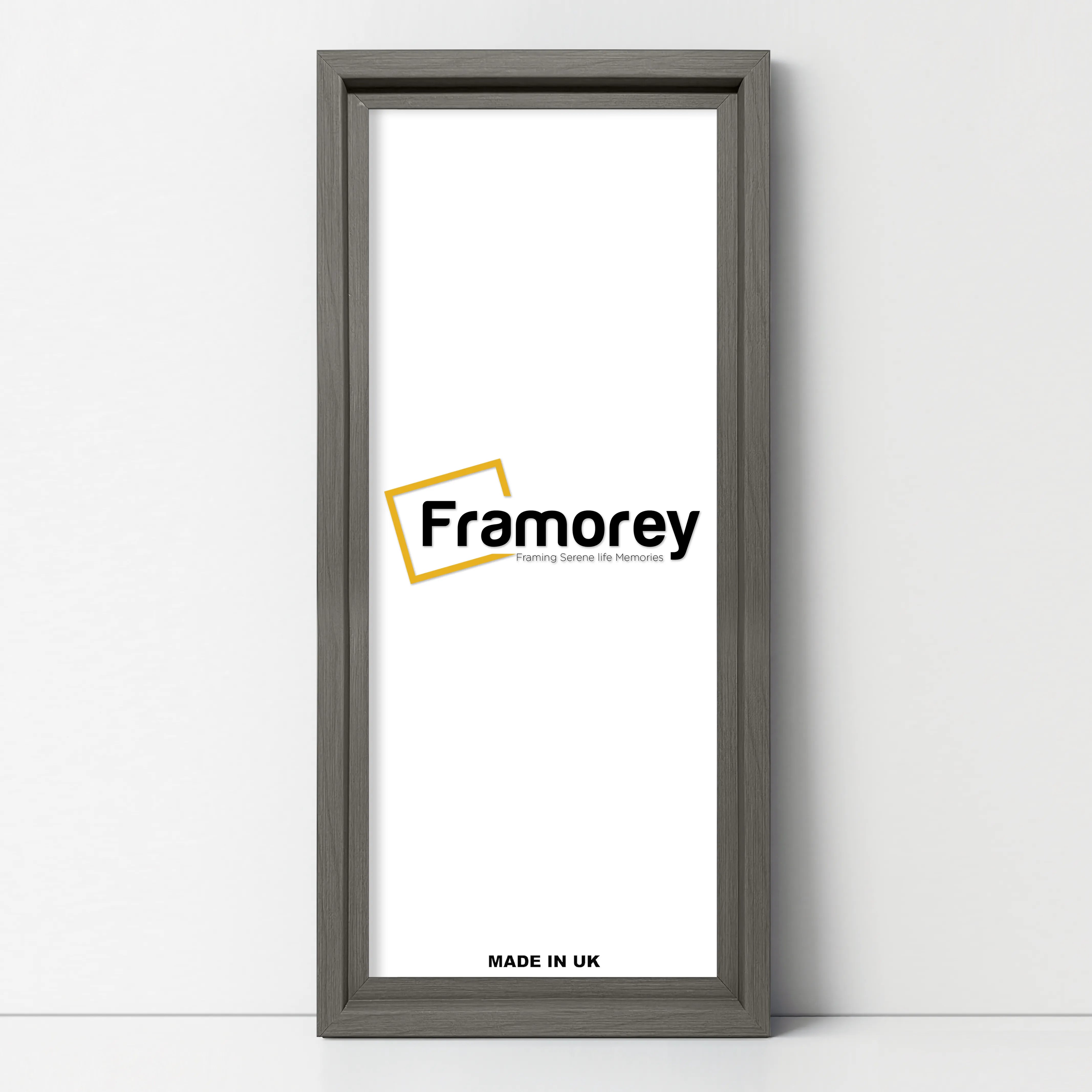 Panorama Style Grey Oslo Photo Frame Panoramic Picture Frames