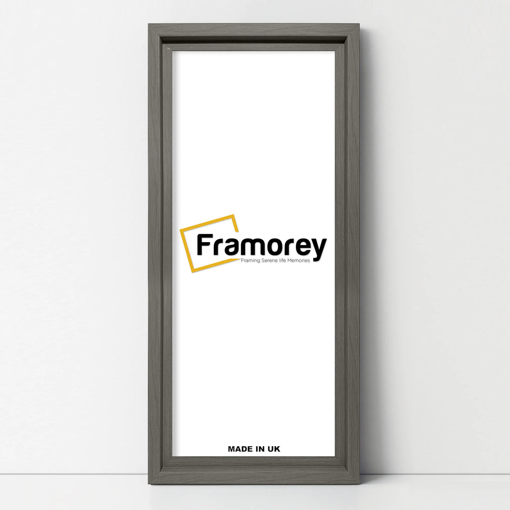 Panorama Style Grey Oslo Photo Frame Panoramic Picture Frames
