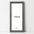 Panorama Style Grey Oslo Picture Frames With White Mount