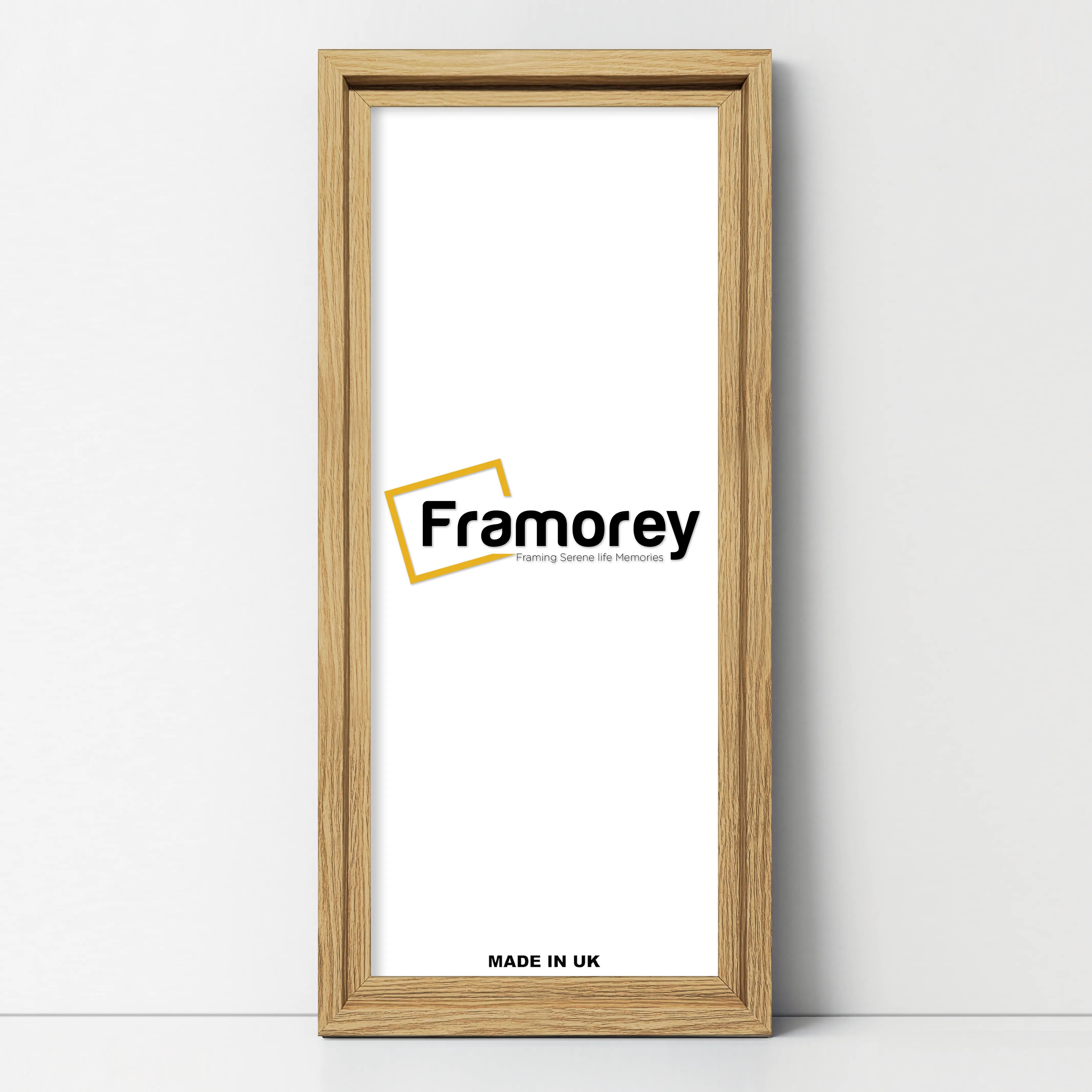 Panorama Style Oak Oslo Photo Frame Panoramic Picture Frames