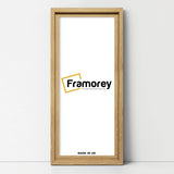 Panorama Style Oak Oslo Photo Frame Panoramic Picture Frames