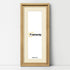 Panorama Style Oak Oslo Picture Frames With Ivory Mount