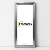 Panorama Style Silver Oslo Photo Frame Panoramic Picture Frames