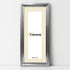 Panorama Style Silver Oslo Picture Frames With Ivory Mount