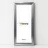 Panorama Style Silver Oslo Picture Frames With White Mount