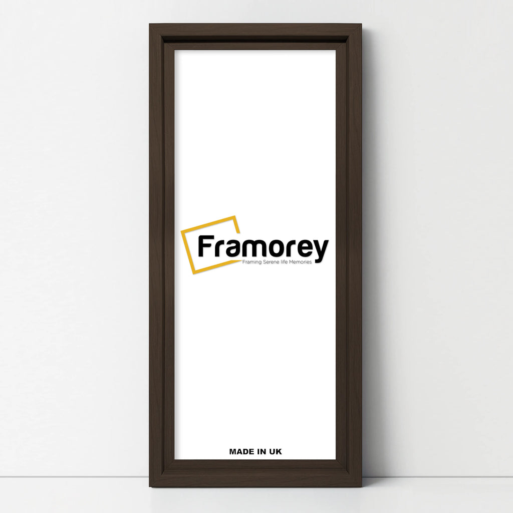 Panorama Style Walnut Oslo Photo Frame Panoramic Picture Frames